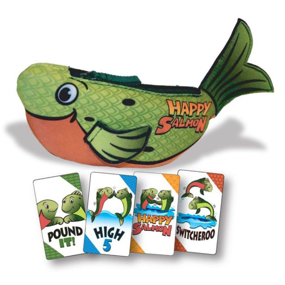 Happy Salmon - Green Fish - Get Gamez