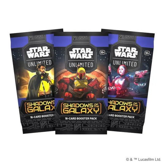 Star Wars: Unlimited - Shadows of the Galaxy Booster Pack - Get Gamez